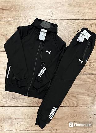 Костюм спортивный мужской puma,nike тонкий трикотаж в норма,батал,супербатал