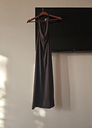 Платье-халтер с шиммером wolford размер s