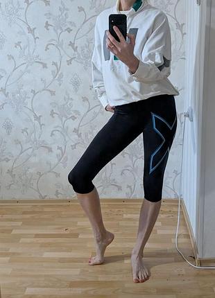 Компресійні тайтси 2xu 3/4 compression tights жіночі розмір s (капрі, бриджи)