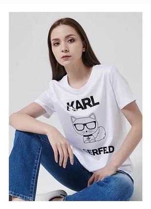 Футболка karl lagerfeld оригинал оригінал xs, m