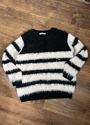 Светр полосатий, жіночий