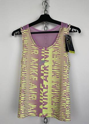 Nike air women's dri-fit running нова жіноча майка , футболка