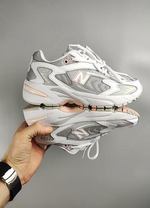 New balance 725 gray white pink