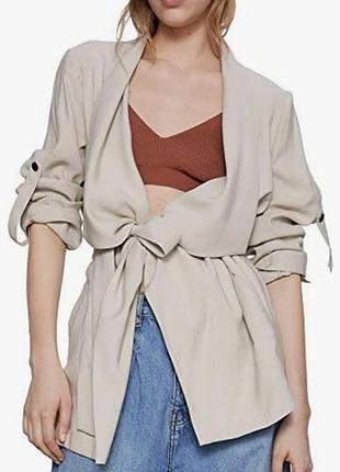 Блейзер женский zara новый вискоза s 🔥 распродаж вещей от 25 гривен 🔥