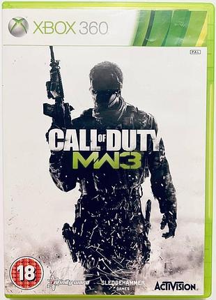 Call of duty modern warfare 3, б/в, англійська версія - диск для xbox 360