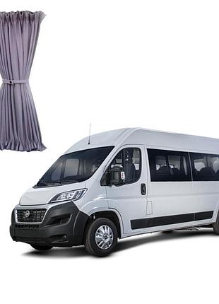 Шторки в салон fiat ducato, citroen jumper, peugeot boxer (2006-2024)