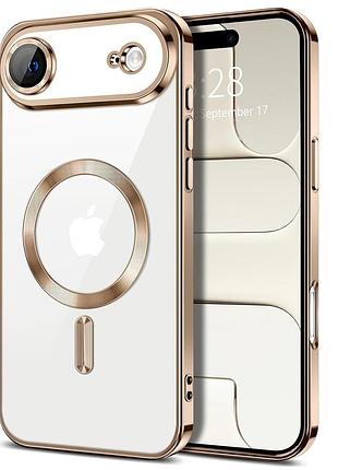 Чехол fiji chrome для apple iphone 17 air с magsafe и защитой камер brown