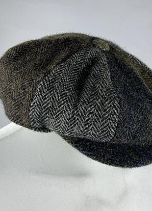 Harris tweed — вінтажний, вовняний кашкет