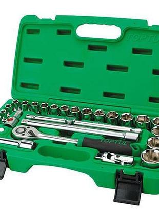 Набор головок toptul 1/2" 28 ед. gcai2801