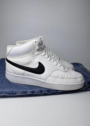 Шкіряні кросівки nike court vision
