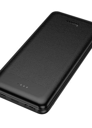 Power bank hoco j153 10000 mah повербанк 2хusb black