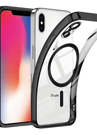 Чохол fiji chrome для apple iphone x з magsafe та захистом камер black