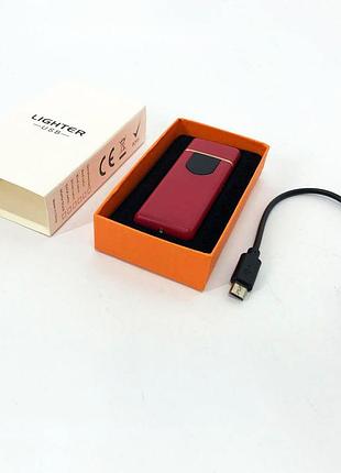 Оригинальная зажигалка в подарок usb, зажигалка с зарядкой аккумуляторная для путешествий sl-18