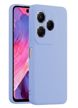 Чехол fiji full soft premium для zte blade v50 design противоударный бампер с микрофиброй violet