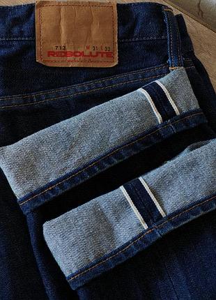 Японские джинсы селвидж деним resolute selvedge selvage denim made in japan