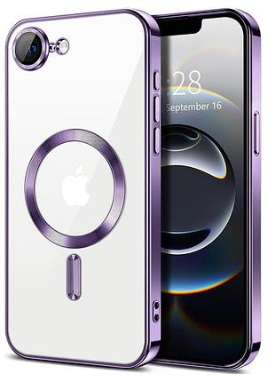 Чехол fiji chrome для apple iphone 17e с magsafe и защитой камер purple