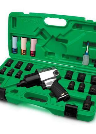 Набір пневмоінструменту toptul 1/2" 27ед. gdai2701