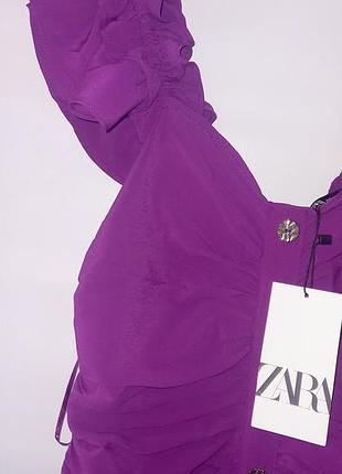 Платье драпировка zara 10