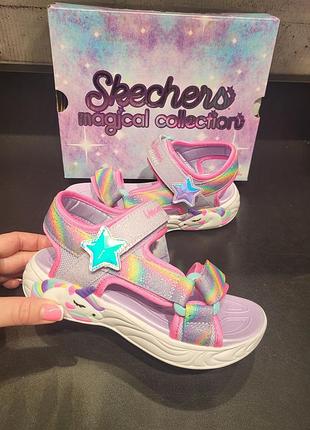Босоножки на девочку skechers оригинал