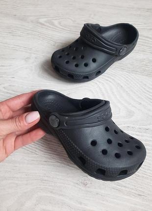 Капці крокс сабо crocs c8 шльопанці тапки шльопанці