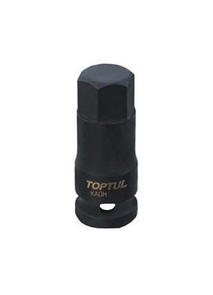 Голівка ударна toptul 3/4" hex 22мм kadh2422
