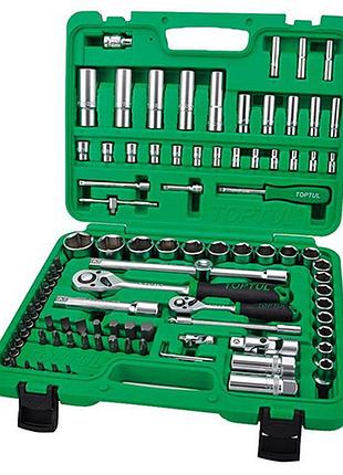 Набор инструментов 1/4", 1/2" 94ед. (6-гр.)для дома дачи ремонта toptul gcai094r