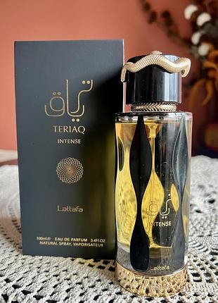 Lattafa teriaq intense 100 ml  парфумована вода унісекс
