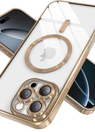 Чехол fiji chrome для apple iphone 16 pro max с magsafe и защитой камер titan