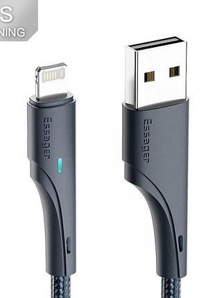 Кабель для быстрой зарядки iphone usb - lightning 2.4a 1м. зарядный зарядка провод шнур на айфон лайтнинг ic3g