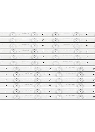 Led підсвітка tv 49" rf-aj490e32-0601l-01 a1 rf-aj490e32-0601r-01 a1 b49u235t2 lc-49cff5001k 12шт.