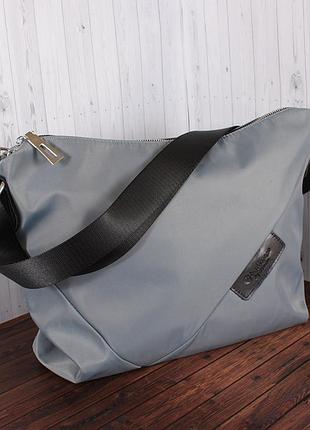 Сумка спортивная de esse bv38664-216 серо-голубая