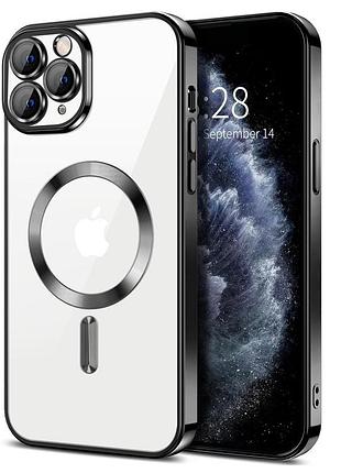 Чехол fiji chrome для apple iphone 11 pro с magsafe и защитой камер black