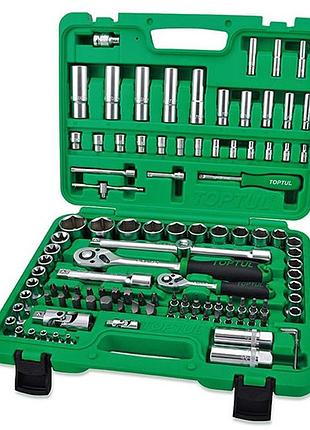 Професійний набір автоинструмента 1/4", 1/2" 108ед. (12-гр.) toptul gcai108r1