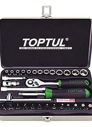 Профессиональный набор инструмента toptul 1/4" 32ед. gcad3202