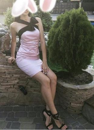 Шикарна рожева котонова сукня 38 apart