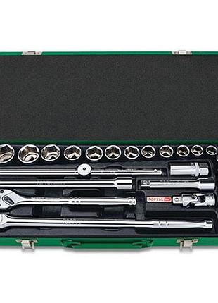 Набор инструмента дюймового toptul 1/2" 25ед. (12-гр.) gcad2514