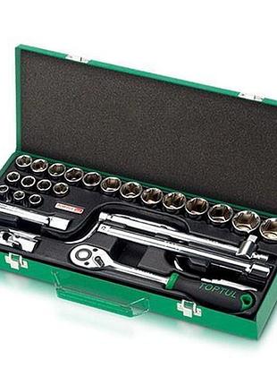Набор инструмента toptul 1/2" 26ед. (6-гр.) gcad2601