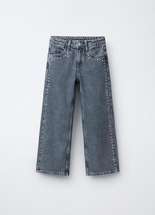 Нові джинси для дівчинки , wide leg модель
