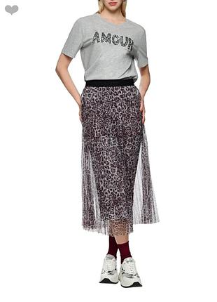 Спідниця міді плісе