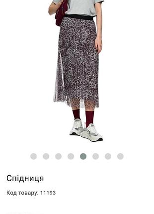 Юбка миди плиссе 3