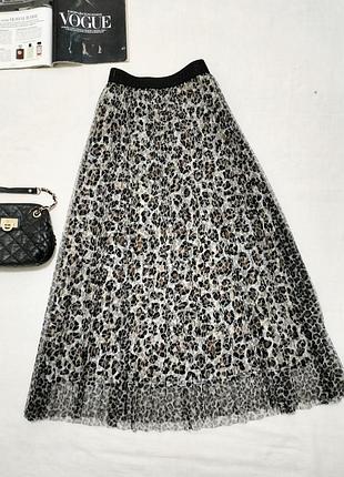 Юбка миди плиссе 4