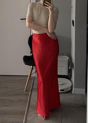 Спідниця міді zara