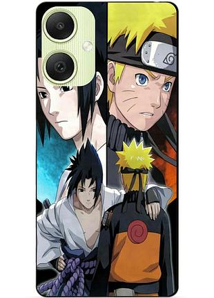 Силиконовый чехол бампер для samsung a06 с рисунком наруто узумаки naruto