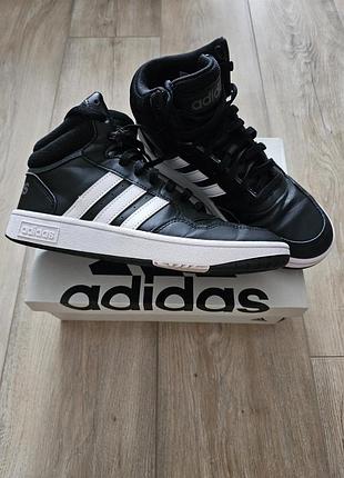 Высокие кроссовки хайтопы сникерсы адедас adidas (оригинал), 39р6us