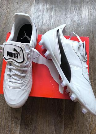 Футбольные бутсы puma king top fg 44.5/29cm, новые, торг
