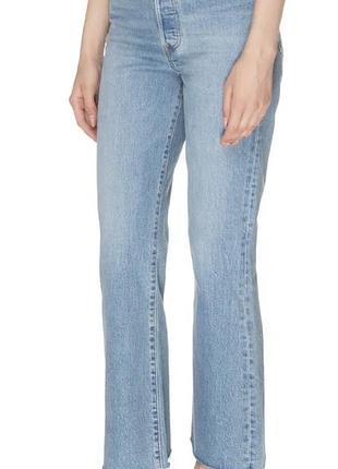 Джинси жіночі  levi's ribcage crop flare premium