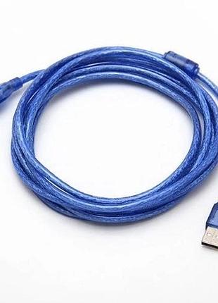 Удлинитель usb (папа-мама) кабель 3 метра
