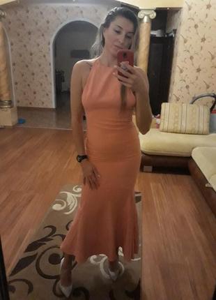 Платье вечернее на новый год. jarlo carmelita pink
