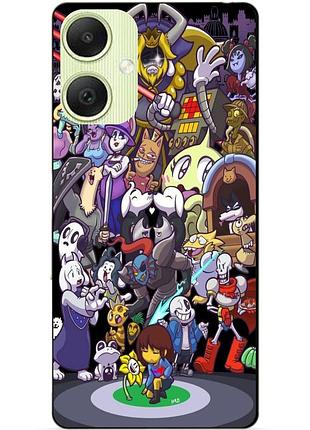 Силіконовий чохол бампер для samsung a06 з малюнком undertale андертейл