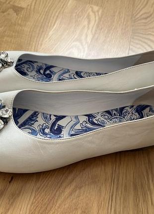 Шкіряні балетки golce gabbana оригінал